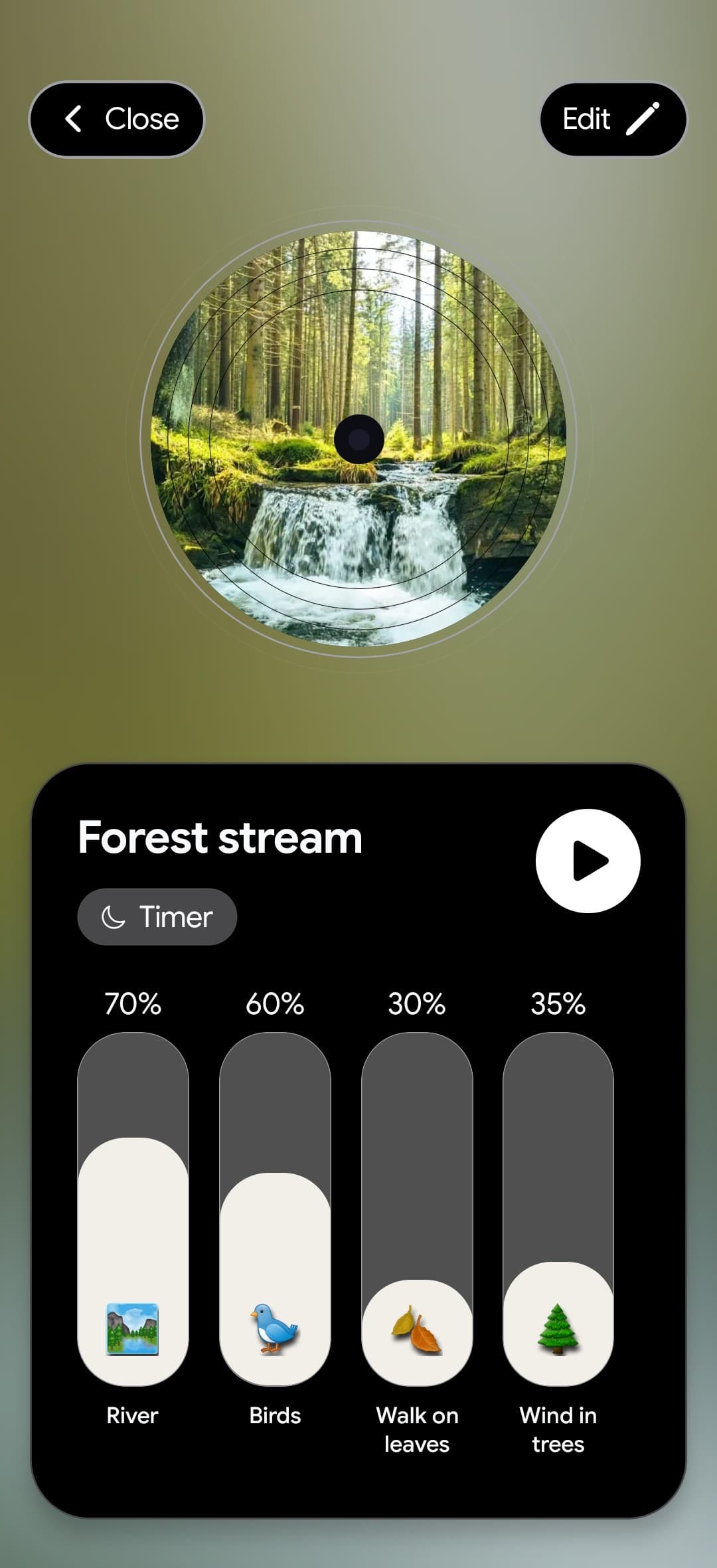 Senera App Interface